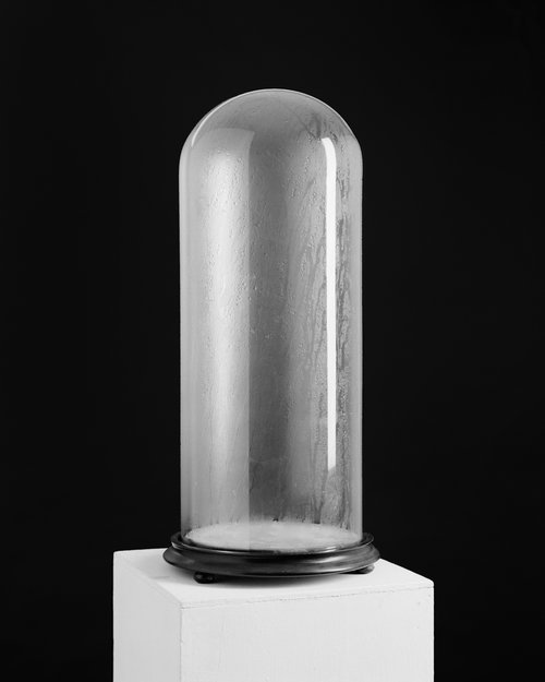 Display dome with atmosphere,  circa 1880.